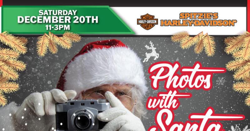  Pictures with Santa at Spitzies Harley