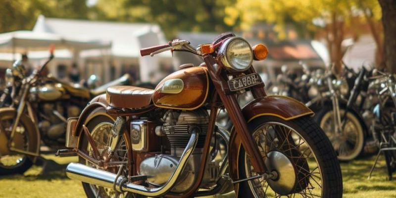 Teddy Morse's Cowboy Harley Motorcycle + Vintage Swap Meet