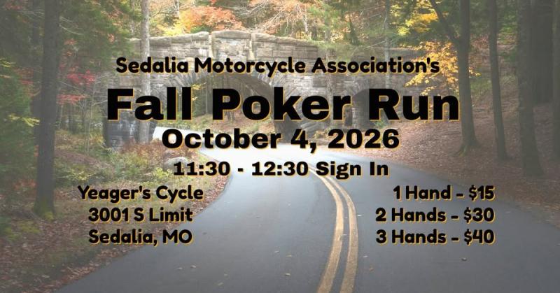 Fall Poker Run