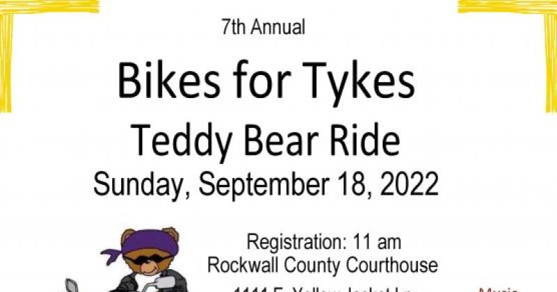 Bikes for Tykes Teddy Bear Ride