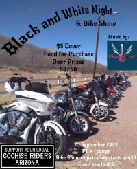Black and White Night and Bike Show