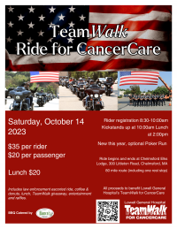 TeamWalk Ride for CancerCare