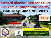 Benefit Ride - Richard Blevins' Ride for a Cure - Leukemia Lymphoma Society Light the Night