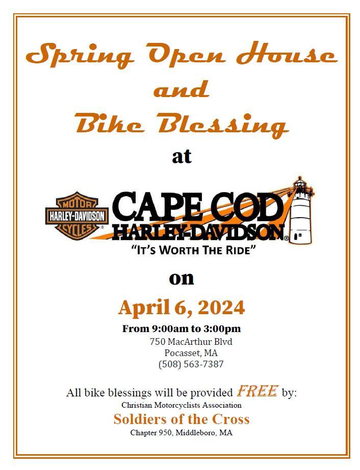 Cape Cod H-D Open House and Bike Blessing