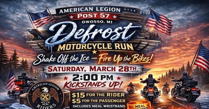 American Legion Riders Defrost Motorcycle Run