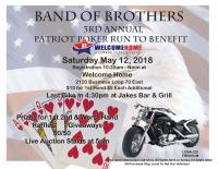 3rd Annual Band of Brothers Patriot Poker Run