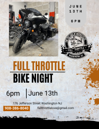 Full Throttle June Bike Night