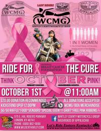 Lady Riders "Ride for The Cure"