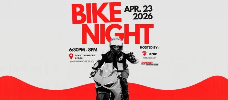 DROC x Ducati April Bike Night