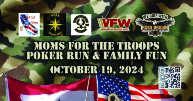 Moms for the Troops Poker Run and Family Fun 