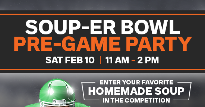 Soup-er Bowl Pre-game Party!