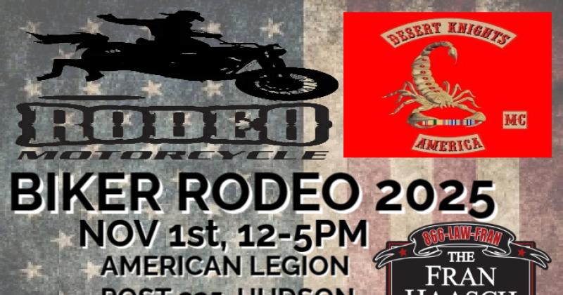 Biker Rodeo Fund Raiser for k9 Partners for Patriots