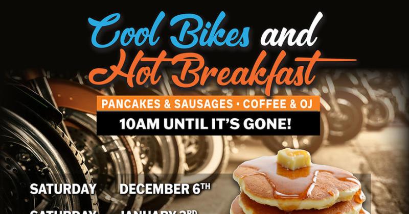 Cool Bikes & Hot Breakfast at Spitzies Harley
