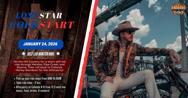 Lone Star Cold Start - Self Led Ride & Afterparty