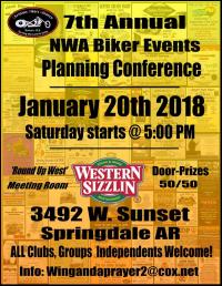 7th Annual NWA Biker Events Planning Conference