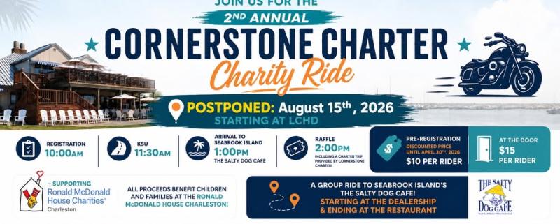 2nd Annual Cornerstone Charter Charity Ride