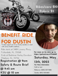 Benefit Ride for Dustin
