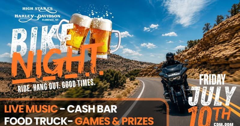 High Stakes Harley-Davidson July Bike Night