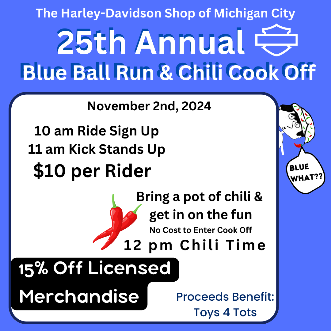 25th Annual Blue Ball Run & Chili Cookoff