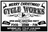 Cycle Works Of Goshen 20th Christmas Open House Party