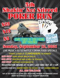 5th Shakin' Not Stirred Poker Run