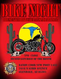 Veterans MC Arizona Chapter Monthly Bike Night 
