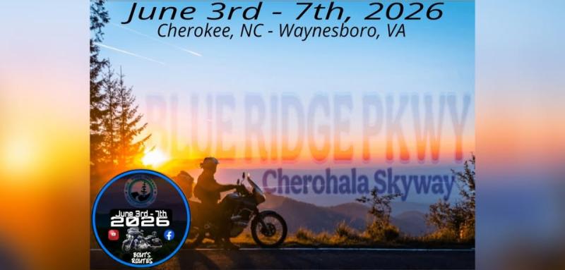 2-Wheel Blue Ridge Tour- 2026