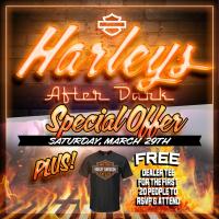 Harleys After Dark