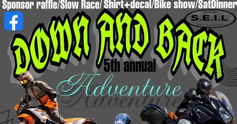 Down and Back Adventure  Ride 2026