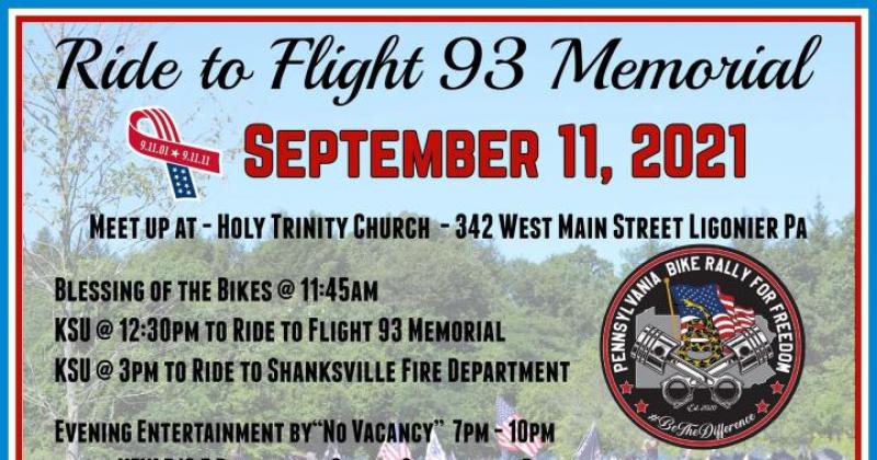 Flight for Freedom 9/11 Memorial Ride