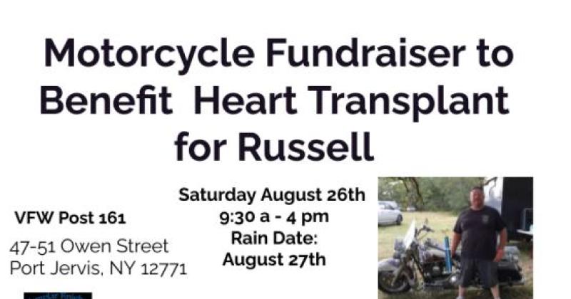Bike Run Fundraiser to Benefit Heart Transplant for Russell Bavelaar