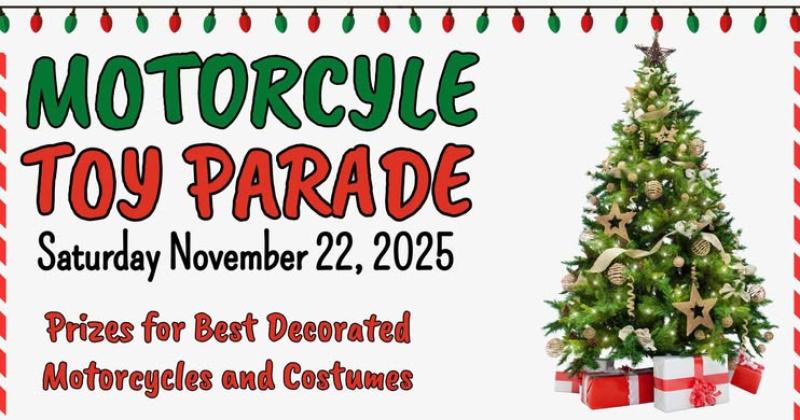 Motorcycle Toy Parade to benefit Toys For Tots