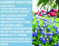 ALR 208 Bluebonnet Charity Ride:  CANCELLED
