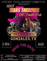 Central Texas Roundup Committee All Female Ride