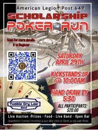 American Legion Cecil Lee Post 649 Scholarship Poker Run