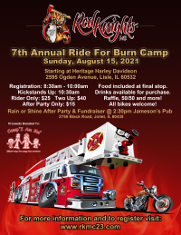 Red Knights IL 23 7th Annual Ride For Burn Camp