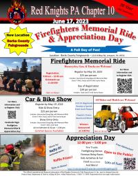 Firefighters Memorial Ride & Appreciation Day (with Car & Bike Show)