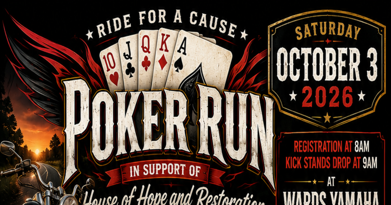 House of Hope and Restoration, Inc.'s Annual Poker Run
