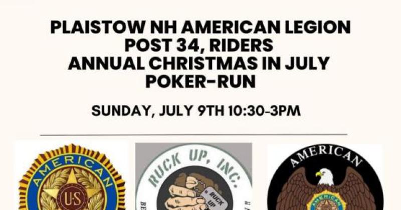 Plaistow American Legion Riders Chapter 34 Poker Run