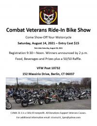 Combat Veterans Ride-In Bike Show