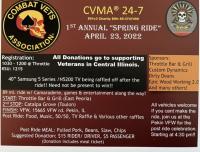 CVMA 24-7 First Annual “Spring Ride” 