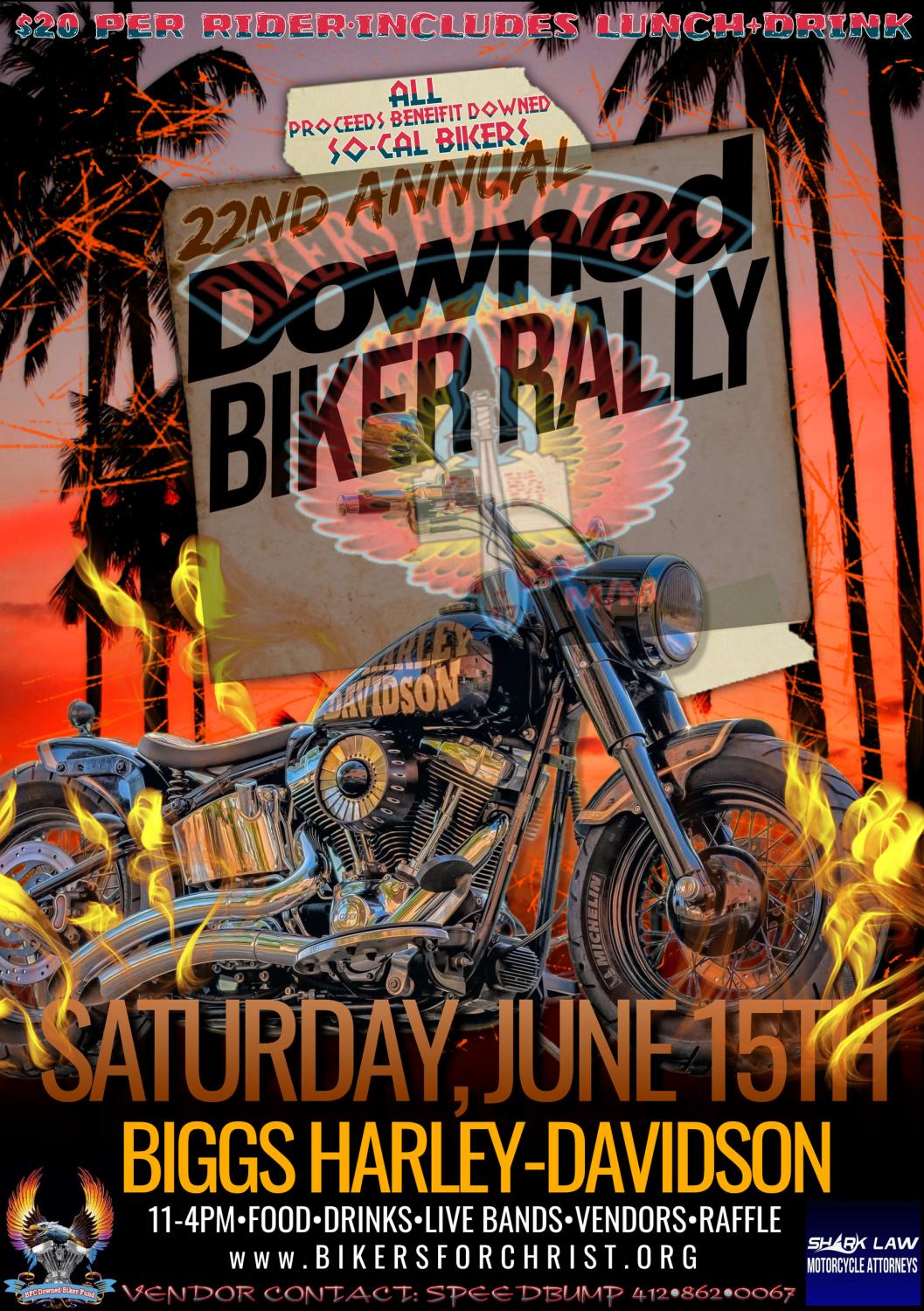 San Diego Downed Biker Rally