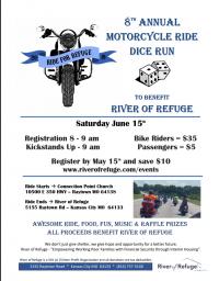 Ride for Refuge 8th Annual Motorcycle Ride & Dice Run