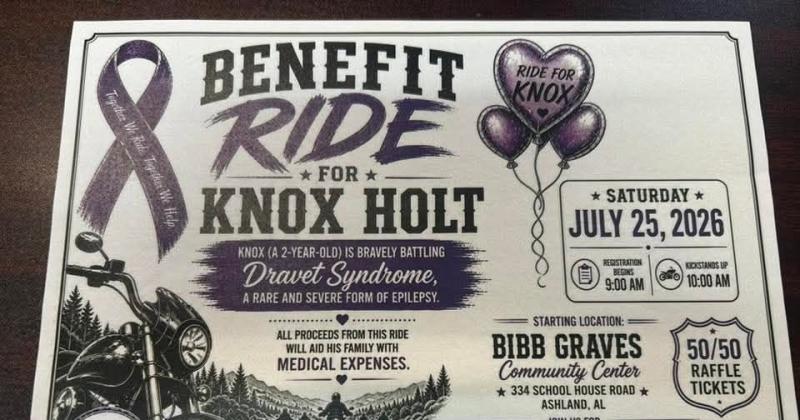 Benefit Motorcycle Ride for Knox Holt