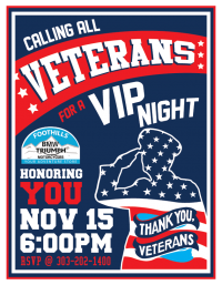 Veterans' Vip Night