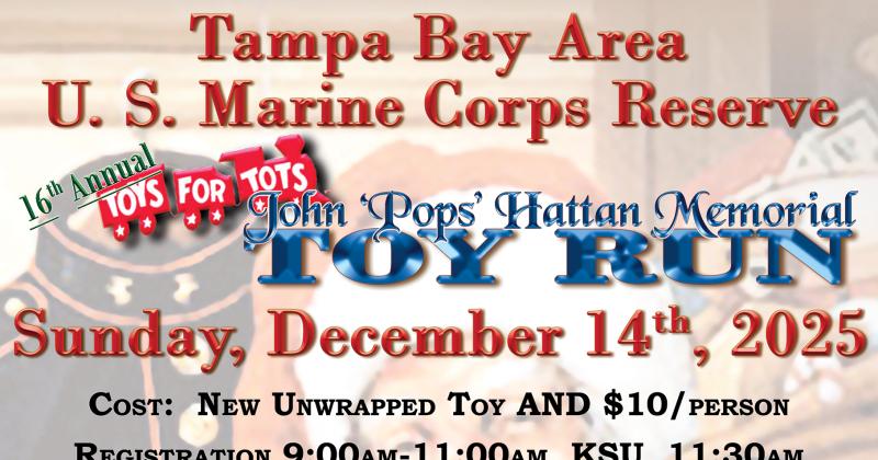 16th Annual John 'Pops' Hattan Toys for Tots Toy Run