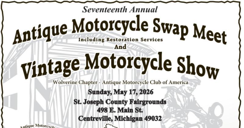 AMCA Swap Meet and Antique Motorcycle Show