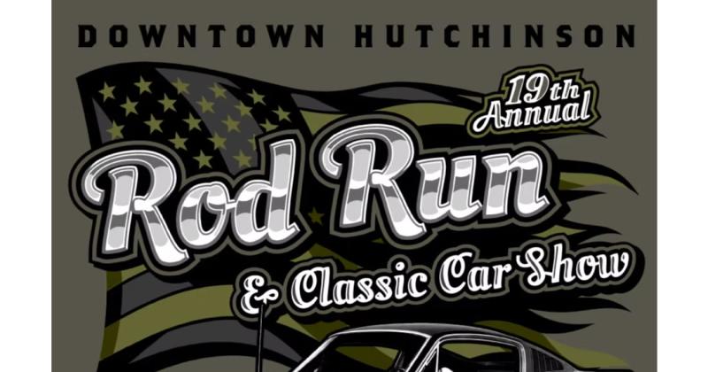 Downtown Hutchinson Rod Run & Classic Car Show 2026
