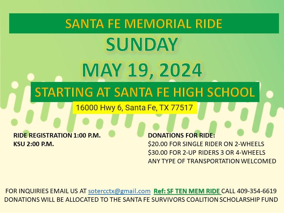 6th Annual Santa Fe Memorial Ride