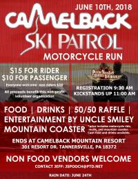 Camelback Ski Patrol Motorcycle Run
